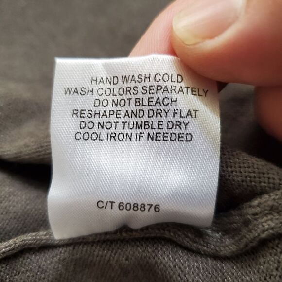 NEW! Taylor Petite Side-Tie Sweater Midi Dress - size PL (Petite Large) in Grey - Picture 12 of 12